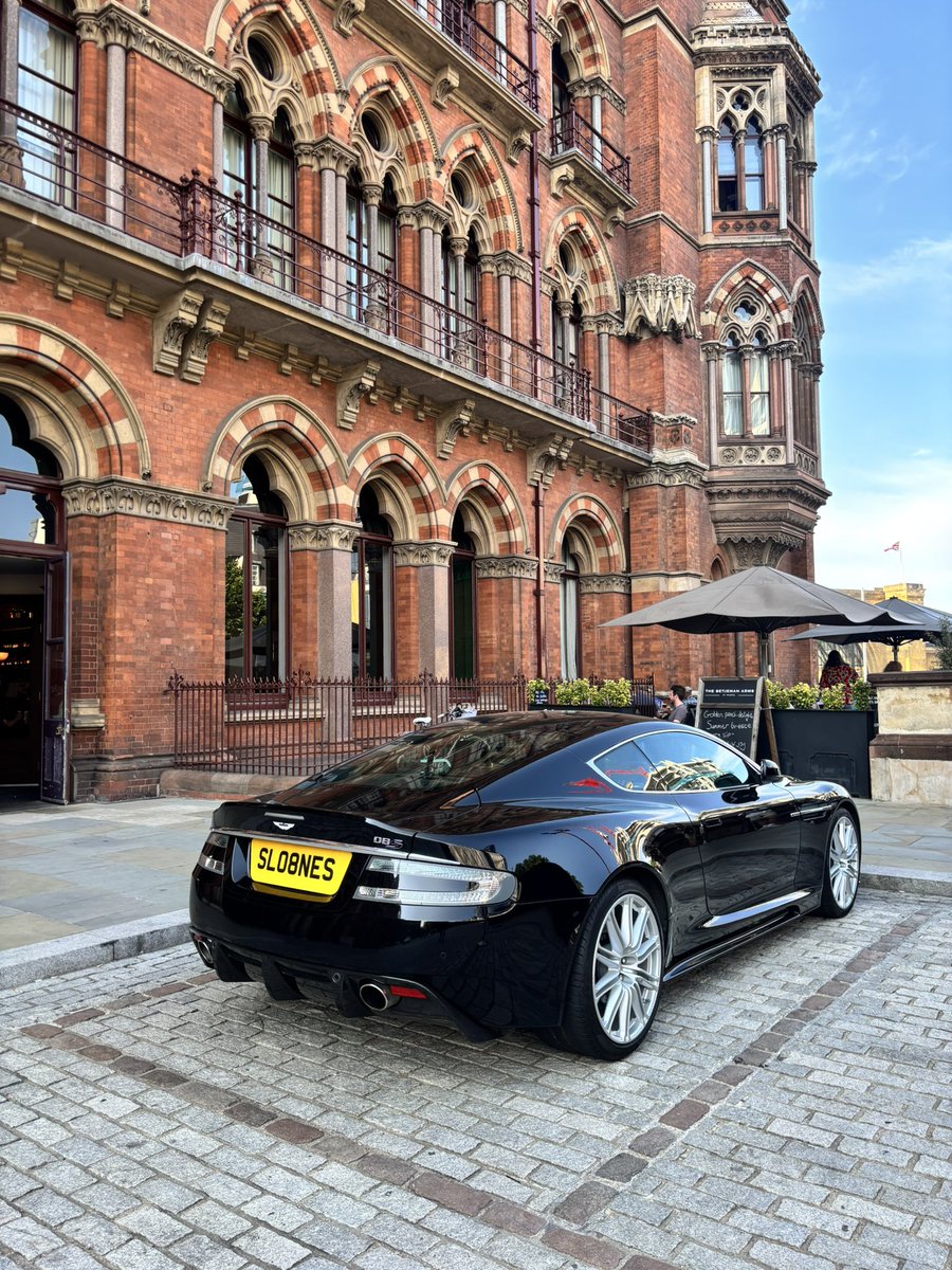 Not sure a car has ever looked as good outside St Pancras
