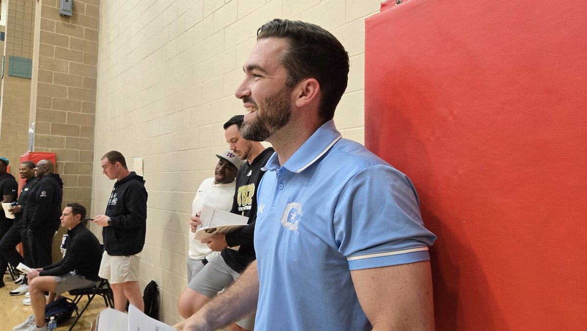 New Citadel assistant Andrew Glover here. Glover was HC at Myers Park last year and was at Lucy Beckham before that. Also was asst at Gray Collegiate