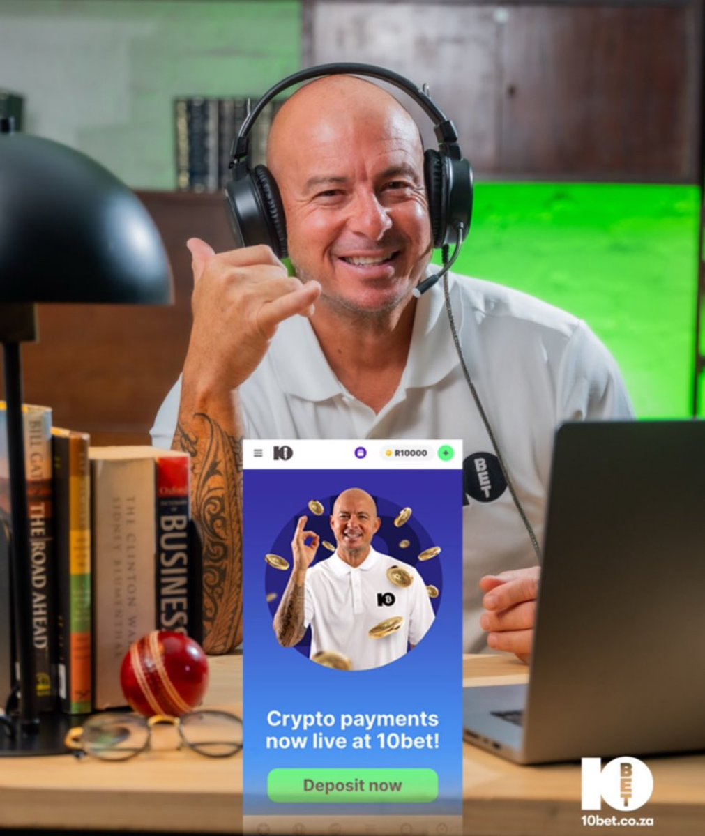 Jammie Utd ®️ (@jameschego9) on Twitter photo Crypto betting is here to stay, moving from using Rands for betting to Crypto are you kidding 🤩
<a href="/10bet_ZA/">10bet South Africa</a> just made it easier than ever to deposit, withdraw & win 🥇
Get involved link below 👇
z.humanz.ai/cryptoon10bet/…
#CryptoOn10bet #10bet #ForTheBettor #Ad #Sponsored Crypto betting is here to stay, moving from using Rands for betting to Crypto are you kidding 🤩
<a href="/10bet_ZA/">10bet South Africa</a> just made it easier than ever to deposit, withdraw & win 🥇
Get involved link below 👇
z.humanz.ai/cryptoon10bet/…
#CryptoOn10bet #10bet #ForTheBettor #Ad #Sponsored