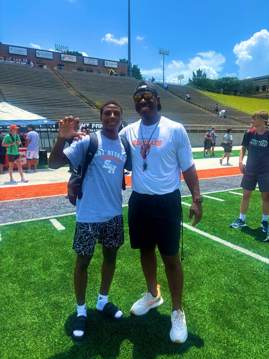 Bryson Bass (@bryson_bass08) on Twitter photo Had a Great time at Sam Houston Football Camp yesterday was able to compete, learn, and add some new tools to my bag <a href="/DBCoachMcGraw/">Gary McGraw</a> <a href="/Coach___E/">Dovonte Edwards</a> <a href="/31_CoachFAL/">Freddie Aughtry-Lindsay</a> <a href="/CoachRaisbeck/">Eric Raisbeck</a> <a href="/CoachJoeWillis/">Joe Willis</a> Had a Great time at Sam Houston Football Camp yesterday was able to compete, learn, and add some new tools to my bag <a href="/DBCoachMcGraw/">Gary McGraw</a> <a href="/Coach___E/">Dovonte Edwards</a> <a href="/31_CoachFAL/">Freddie Aughtry-Lindsay</a> <a href="/CoachRaisbeck/">Eric Raisbeck</a> <a href="/CoachJoeWillis/">Joe Willis</a>