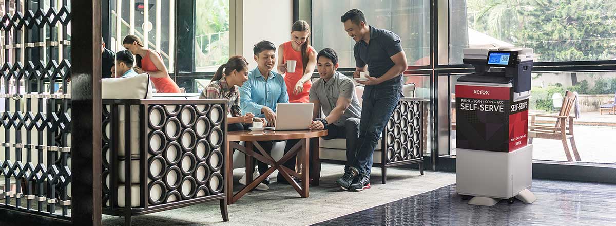 Need staff to stay focused on their job but need a new line of income? A Xerox Workplace Kiosk printer can bring new customers and increase footfall  oal.lu/rVVDj