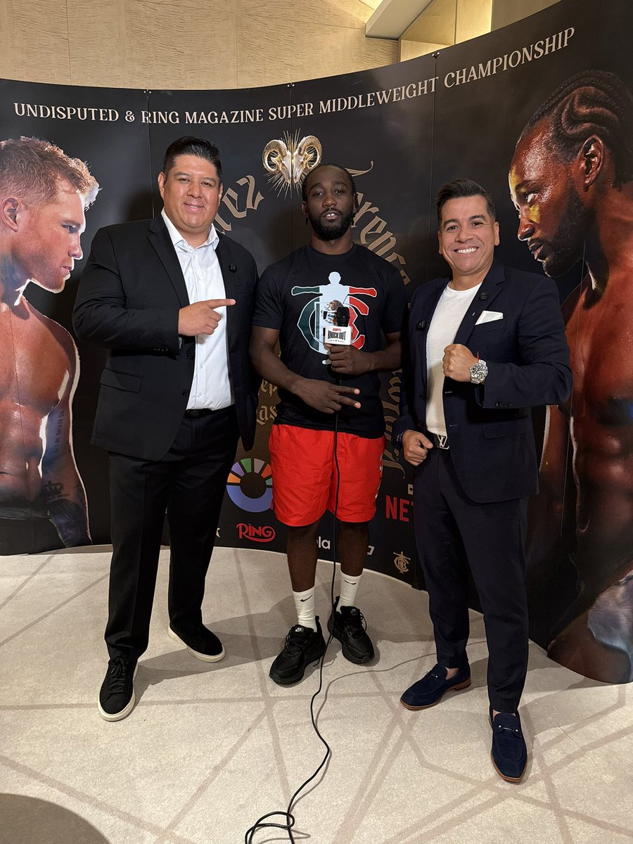 Salvador Rodriguez (@chavaespn) on Twitter photo Se viene buen show de <a href="/ESPNKnockOut/">ESPN KnockOut</a> esta noche con <a href="/Canelo/">Canelo Alvarez</a> y <a href="/terencecrawford/">Terence Crawford</a> desde Riyadh 🇸🇦 Se viene buen show de <a href="/ESPNKnockOut/">ESPN KnockOut</a> esta noche con <a href="/Canelo/">Canelo Alvarez</a> y <a href="/terencecrawford/">Terence Crawford</a> desde Riyadh 🇸🇦