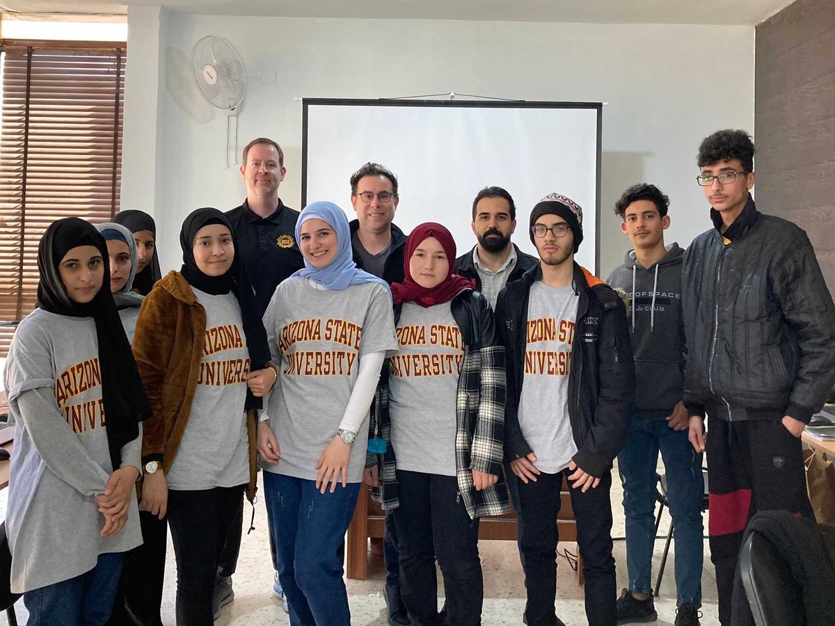 In the midst of record levels of displacement, <a href="/ASU/">Arizona State University</a> proudly celebrates alongside our learners and partners on this #WorldRefugeeDay. We honor the strength and courage that our #refugee students demonstrate both here in Arizona and in communities around the world #WithRefugees