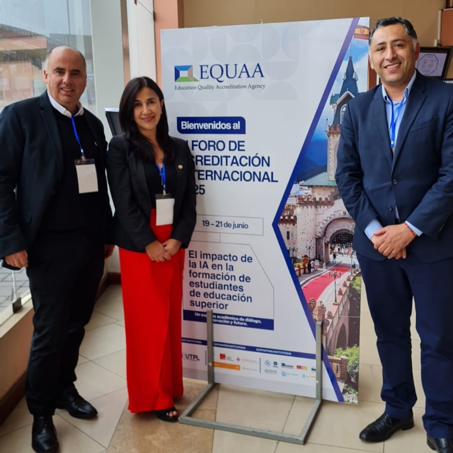 Estuvimos presentes en el Foro de Acreditación Internacional organizado por EQUAA reflexionando sobre cómo la IA está transformando la formación en la educación superior. Eventos como este nos inspiran a seguir impulsando una innovación centrada en la calidad y el estudiante.