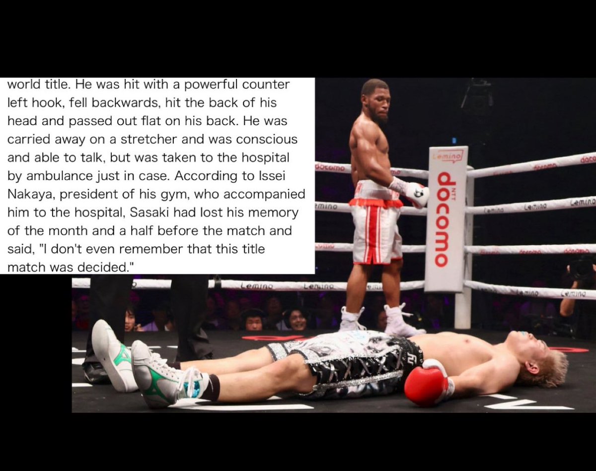 WritingYogi's tweet image. Regarding Jin Sasaki’s drop by KO, it is imperative to remember the dangers involved in this sport we love. That’s why I don’t like people disrespecting boxers who put their health and even lives on the line. I hope Jin recovers fully without any residual injuries. #NormanSasaki