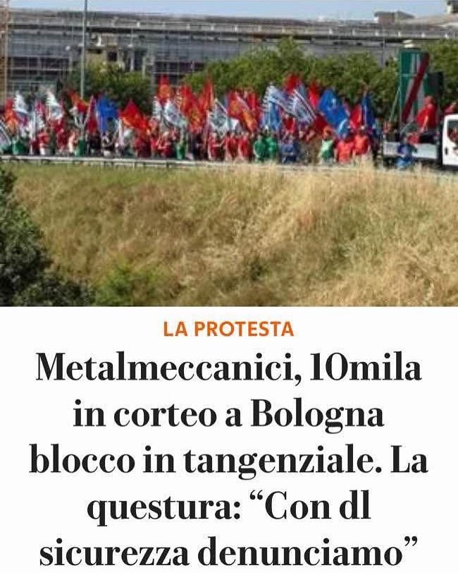 Dopo 26 mesi consecutivi di calo della produzione industriale, la totale assenza di politiche industriali da parte del governo #Meloni, l’esplosione della cassa integrazione, i metalmeccanici hanno manifestato pacificamente per fare sentire tutto il disagio del settore.
Ecco gli