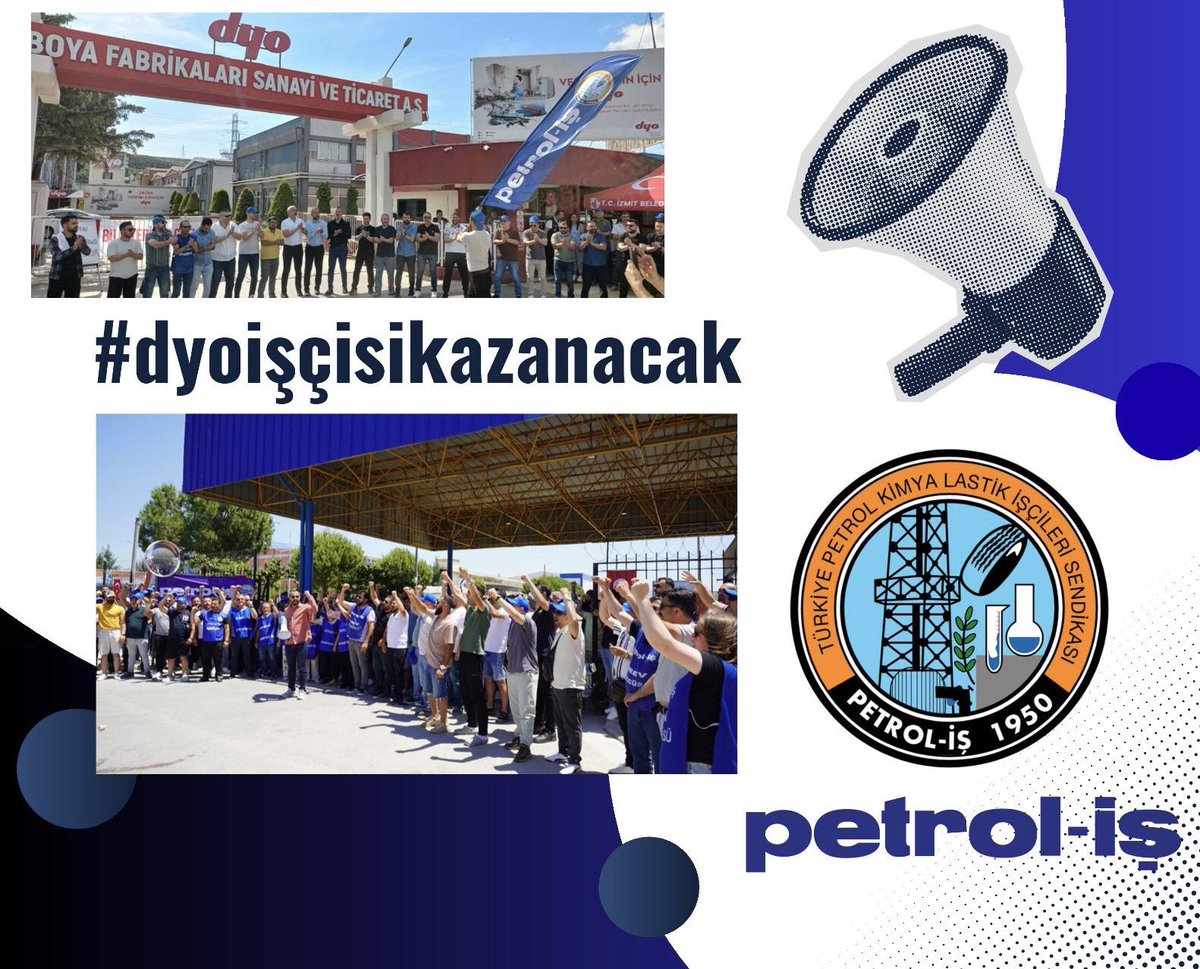30. gün, sadece bir başlangıç. Haklarımızı kazanana kadar durmak yok! #DyoBoyaGrev #AdaletİçinDireniş #dyoişçisikazanacak