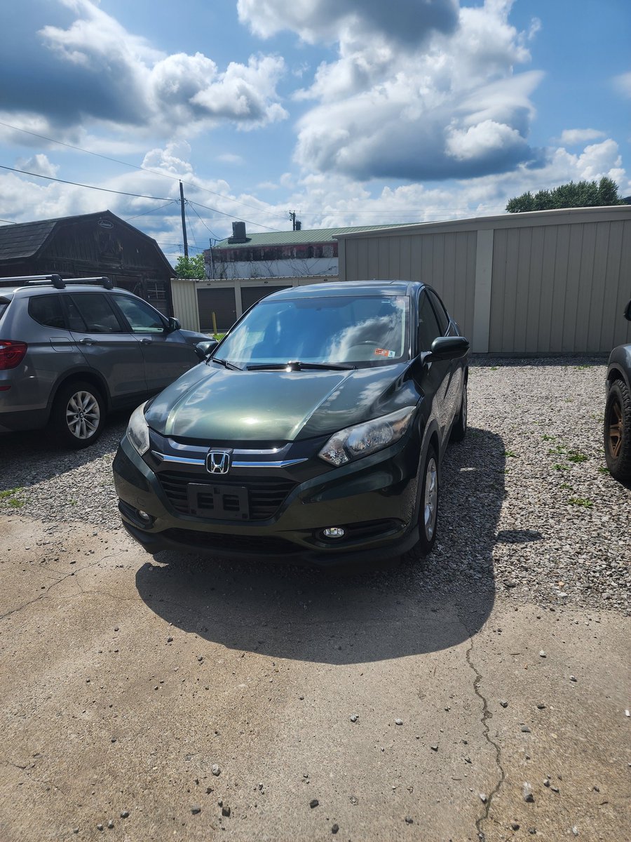 LadyLoki1313's tweet image. Say goodbye to &quot;Frankie&quot; (the Dodge) and hello to the &quot;Green Hornet&quot; (the Honda)