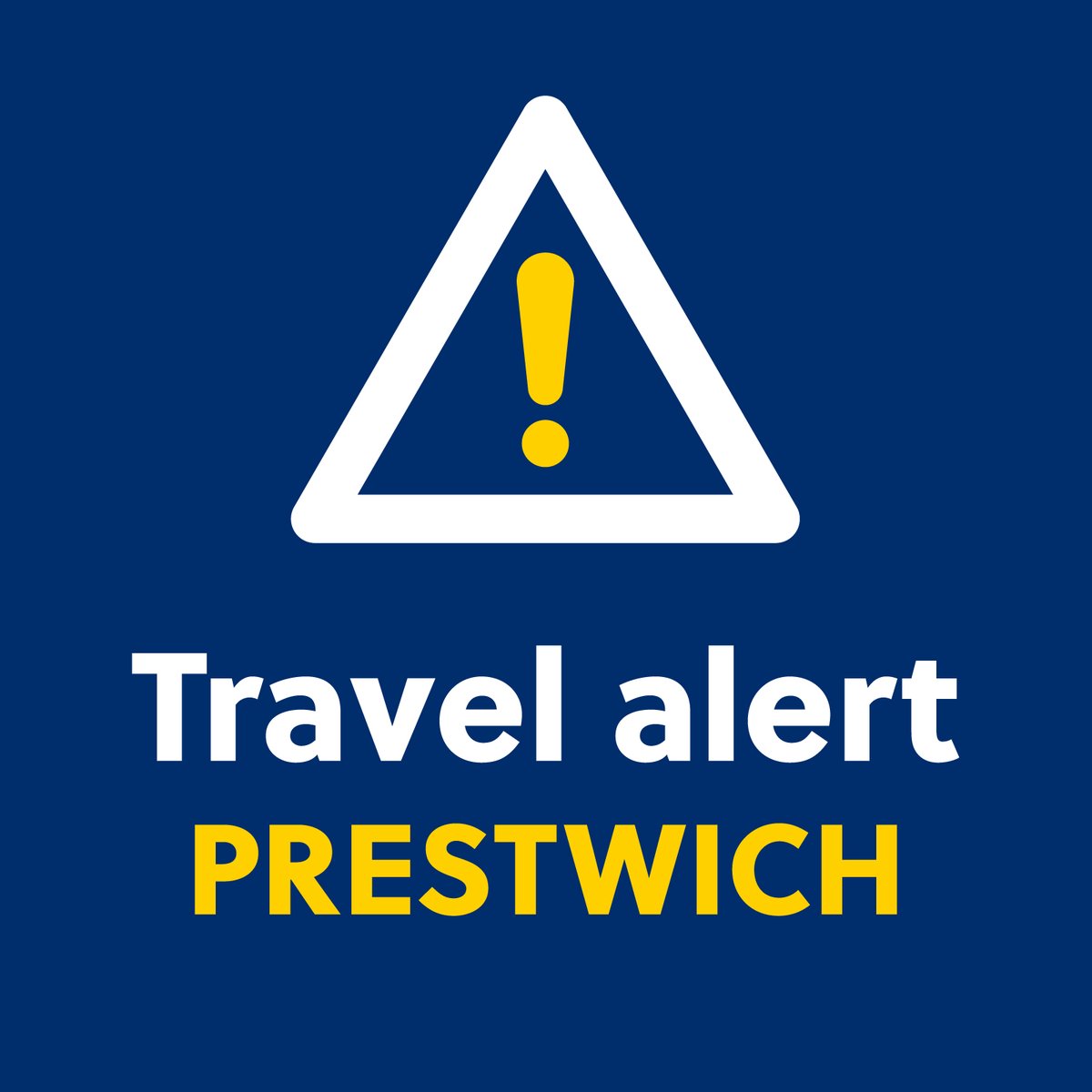 TRAVEL ALERT – PRESTWICH CARNIVAL

📅 Date: Sunday 22 June 2025
🚧 Closures: Some roads in Prestwich from 10am-3pm
🎉 Reason: To ensure the event is held safely
❗ Plan ahead: Allow more time to travel

Read more in the thread🧵