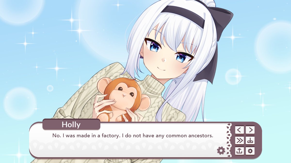 Maid For My Master has been released! It's a cute and fluffy romance story set during the holiday season where you can date a robot maid!
Also, the robot maid may or may not be strong enough to throw grown men through windows ☺️✨