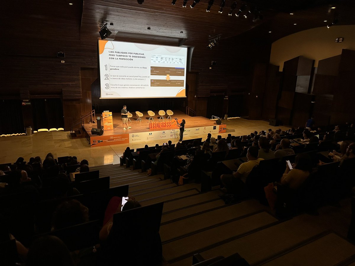 Vamos con la última conferencia de #eCongress25 de la mano de Adria Ureña y su charla “Errores en Meta Ads: Los de siempre y los que nadie sospecha” 🔥

¡Somos toooodo oídos!
Exprimémosla 🚀