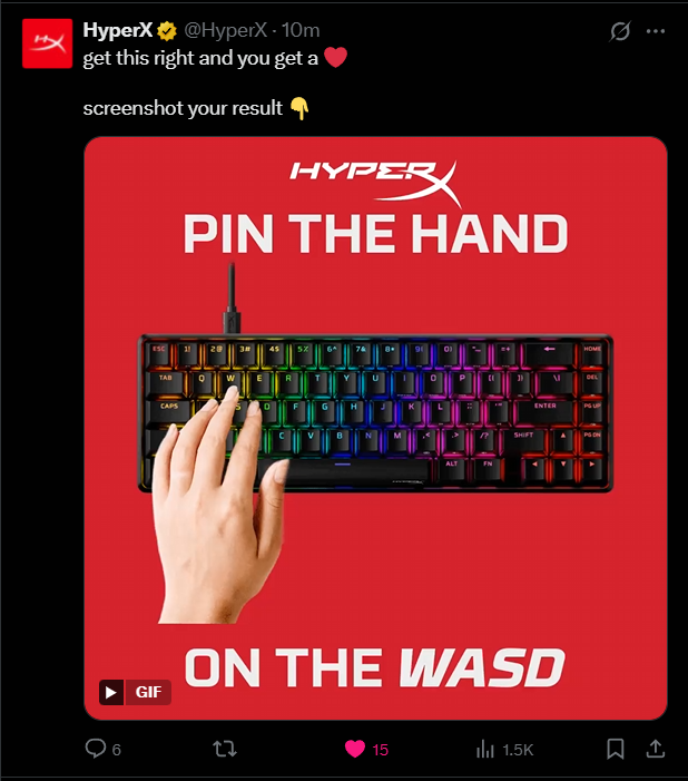 NotFans69's tweet photo. @HyperX https://t.co/434Nu4YfVl