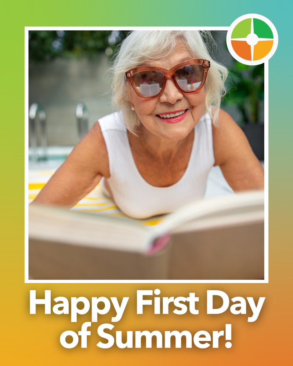 Cheers to bright days and warm memories - it's the first day of summer! As the temperatures rise, it's important to stay safe and healthy in the summer heat. Stay safe, stay cool and enjoy the summer! #firstdayofsummer #ohiolivingit #seniorliving #seniorcare