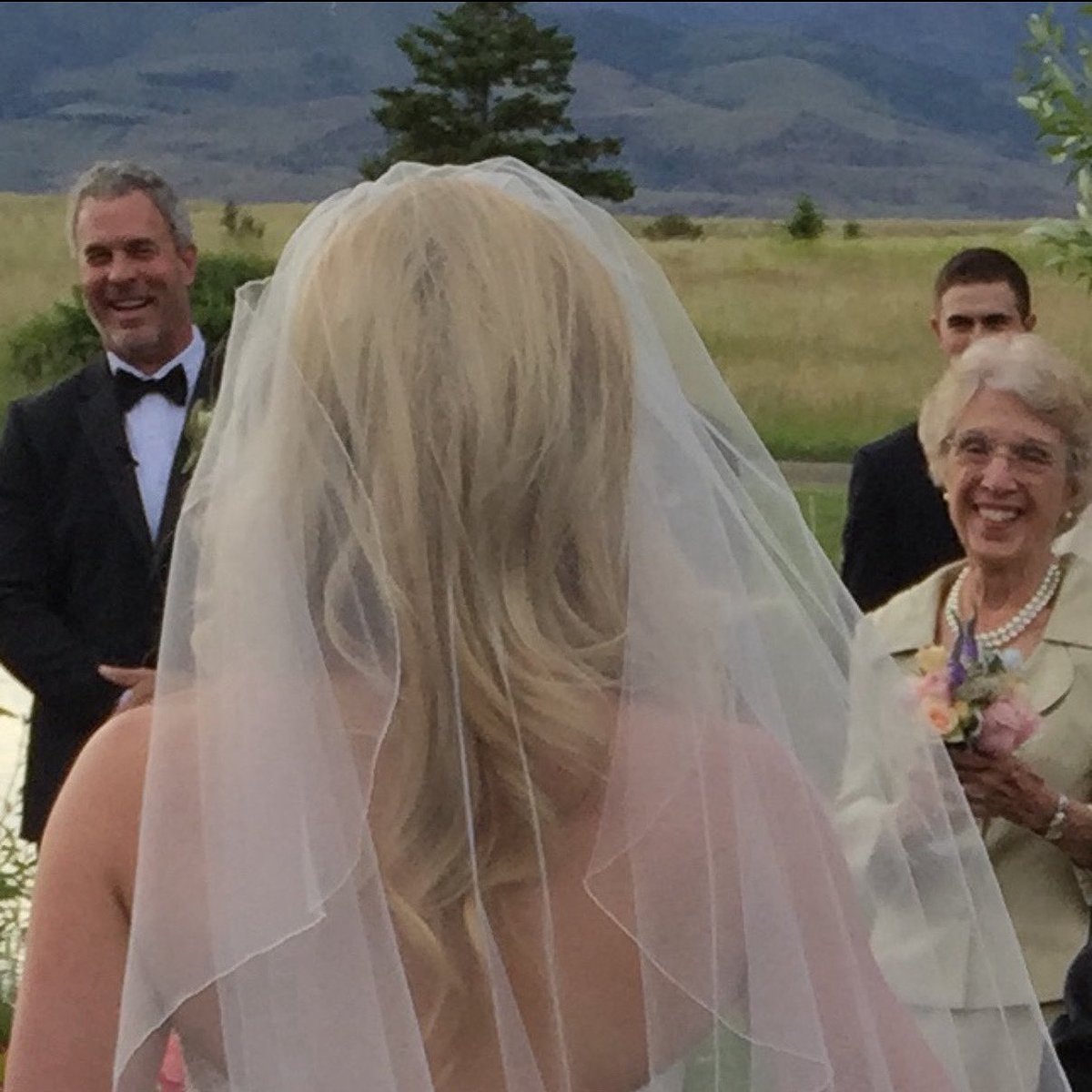 Every wedding I’ve attended, I can’t help but watch the groom. The way he looks at his future walking toward him is everything. Today, my husband and I celebrate a decade of marriage—ten years of learning from and growing with each other. This photo of him and his mama from our