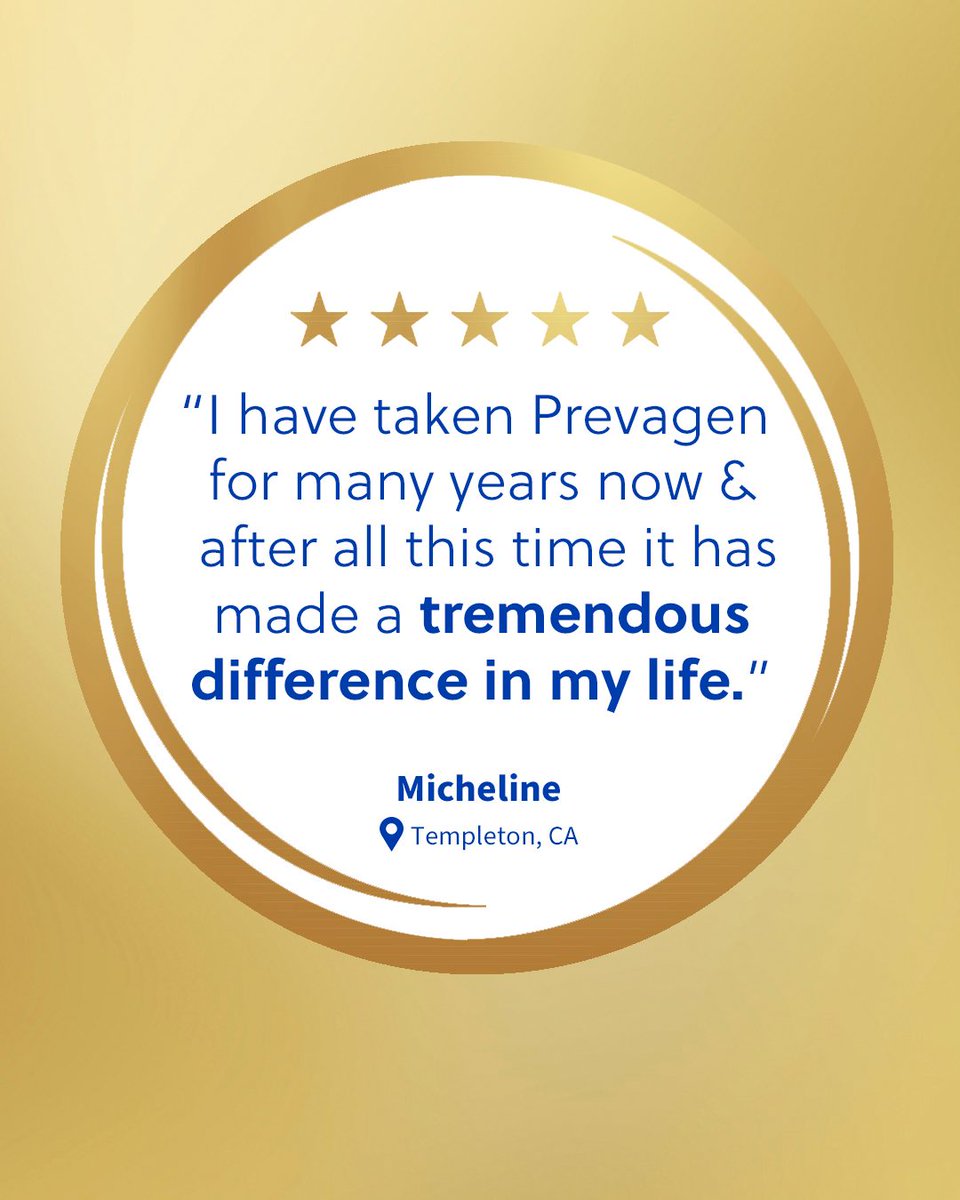 Thanks for the great review!

#prevagen #supplement #fyp #foryoupage #prevagenreviews #brain #brainsupplement #routine
