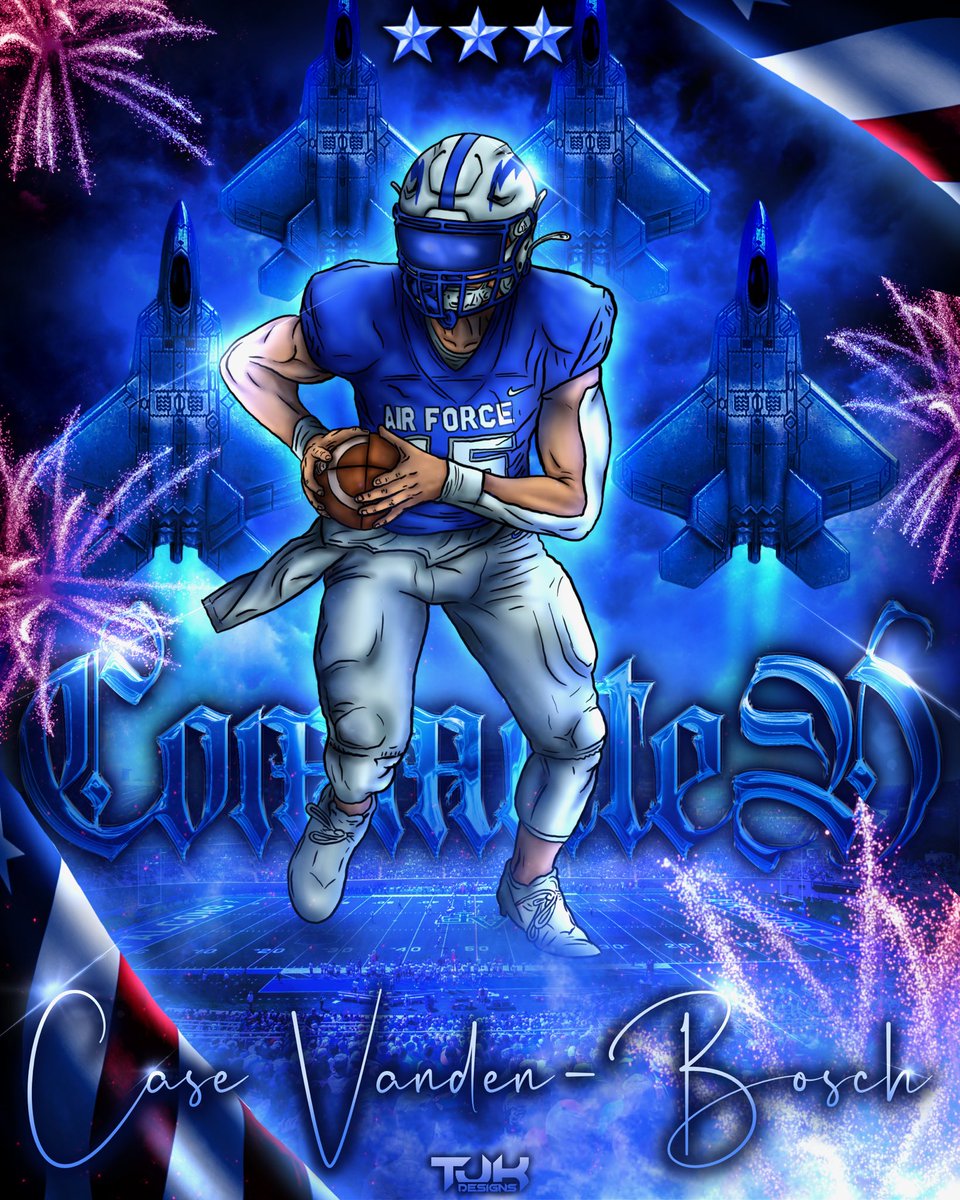 Case Vanden Bosch (@casevandenbosch) on Twitter photo I’m HOME!! I’m 100% committed to the Air Force Academy! So thankful to all my coaches, teammates, and family that have supported me along the way. Can’t wait to join the brotherhood at <a href="/af_academy/">U.S. Air Force Academy</a>!⚡️#boltbrotherhood #AMDG
<a href="/jason247scout/">Jason Jewell</a> <a href="/Kvandenbosch93/">Kyle Vanden Bosch</a> <a href="/BrophyAthletics/">Brophy Athletics</a> I’m HOME!! I’m 100% committed to the Air Force Academy! So thankful to all my coaches, teammates, and family that have supported me along the way. Can’t wait to join the brotherhood at <a href="/af_academy/">U.S. Air Force Academy</a>!⚡️#boltbrotherhood #AMDG
<a href="/jason247scout/">Jason Jewell</a> <a href="/Kvandenbosch93/">Kyle Vanden Bosch</a> <a href="/BrophyAthletics/">Brophy Athletics</a>