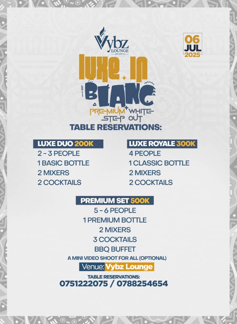 This is the most pocket friendly event I’ve ever seen in my whole life .

#LuxeInBlanc