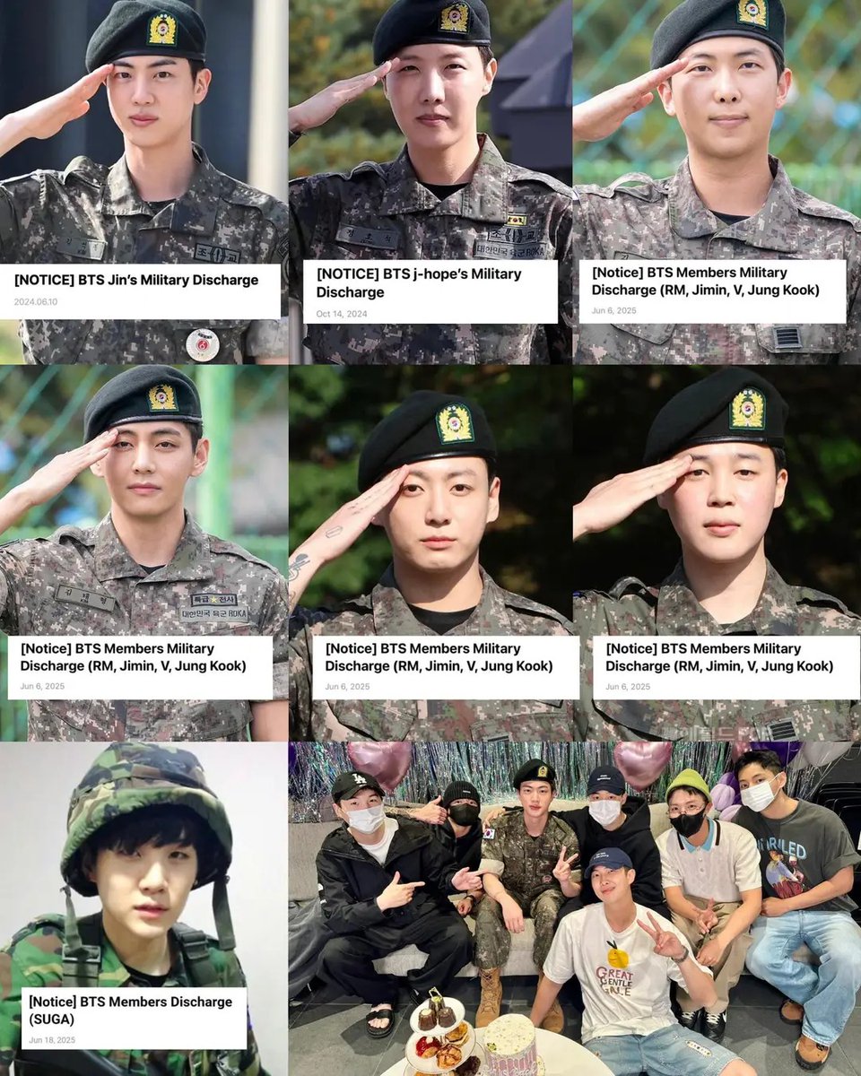 kimjeonayesha's tweet photo. ARMY, pinch yourselves! Is this real life?! Our Min Yoongi is officially back home! 😭💜 It feels like we've been holding our breath for years, and now, finally,all seven of our stars are reunited.

BTS IS BACK 
OUR 7 IS HOME 
SUGA IS BACK 
WELCOME HOME YOONGI 
WE LOVE YOU YOONGI https://t.co/Xh0RmBqTty