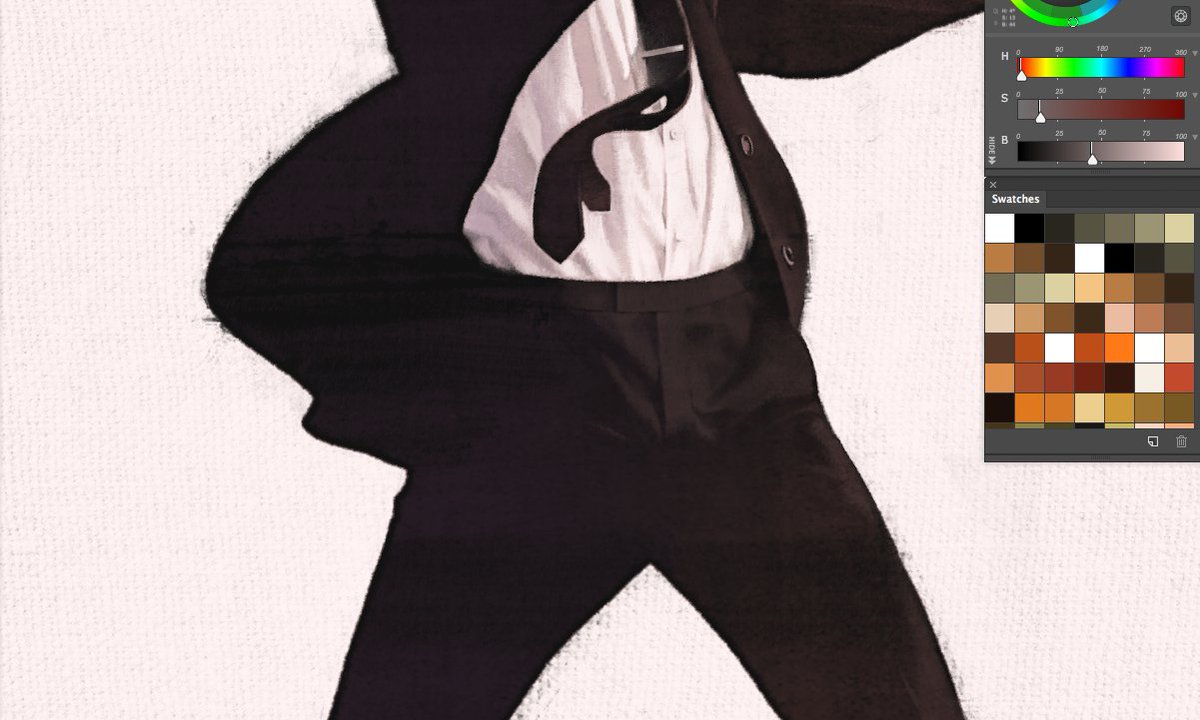 Would you believe me if I said I'd spent all day painting this crotch?