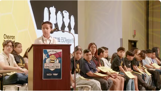 ESC11 English Learner Support (@esc11bil_esl) on Twitter photo We are BEEyond proud of our top 3 R11 Spanish Spelling Bee finalists who shined at the 1st TX State Bee! 🐝
👏 Keller ISD, HEB ISD & White Settlement ISD!
🎉 Shoutout to 6th grader Melody Hinkle (WSISD), 7th place & headed to Nationals in NM! ¡Felicidades!
<a href="/ESCRegion11/">ESC Region 11</a> We are BEEyond proud of our top 3 R11 Spanish Spelling Bee finalists who shined at the 1st TX State Bee! 🐝
👏 Keller ISD, HEB ISD & White Settlement ISD!
🎉 Shoutout to 6th grader Melody Hinkle (WSISD), 7th place & headed to Nationals in NM! ¡Felicidades!
<a href="/ESCRegion11/">ESC Region 11</a>