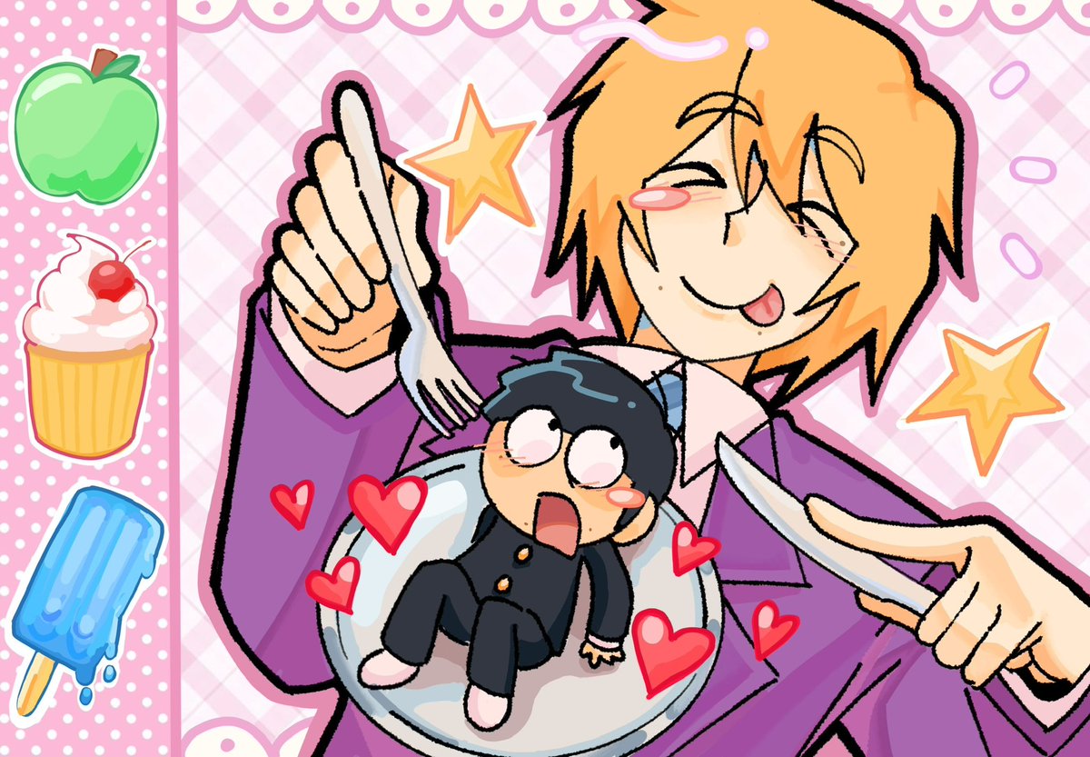 He’s so hungry he could eat shigeo kageyama ʕʘ‿ʘʔ
#mp100 #terumob