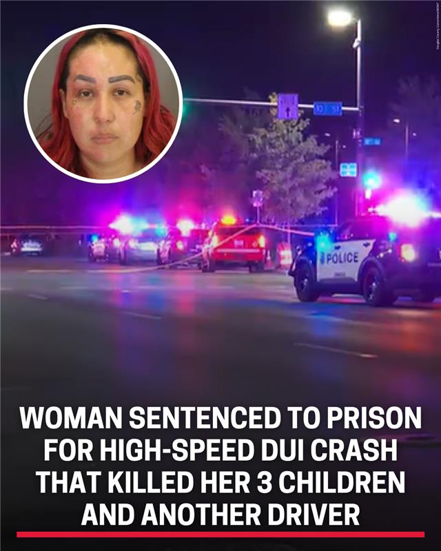 Woman sentenced to prison for high-speed DUI crash that killed her 3 children and another driver &gt;&gt;&gt; tinyurl.com/89vuuy9s?utm_s…