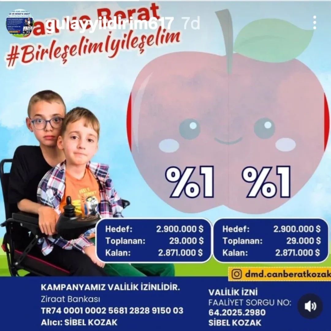 merisancak2's tweet photo. Herkese iyi akşamlar dilerim acılar paylaştıkça azalır iki kardeş biri 10 digeri 12 yaşında bir akrabamın çocukları ikiside DMD hastası tedavi edilmeleri bir kaç sene sonra yaşama veda edecekler ALLAH rızası için paylaşalım arkadaşlar. https://t.co/d504C4S2nt