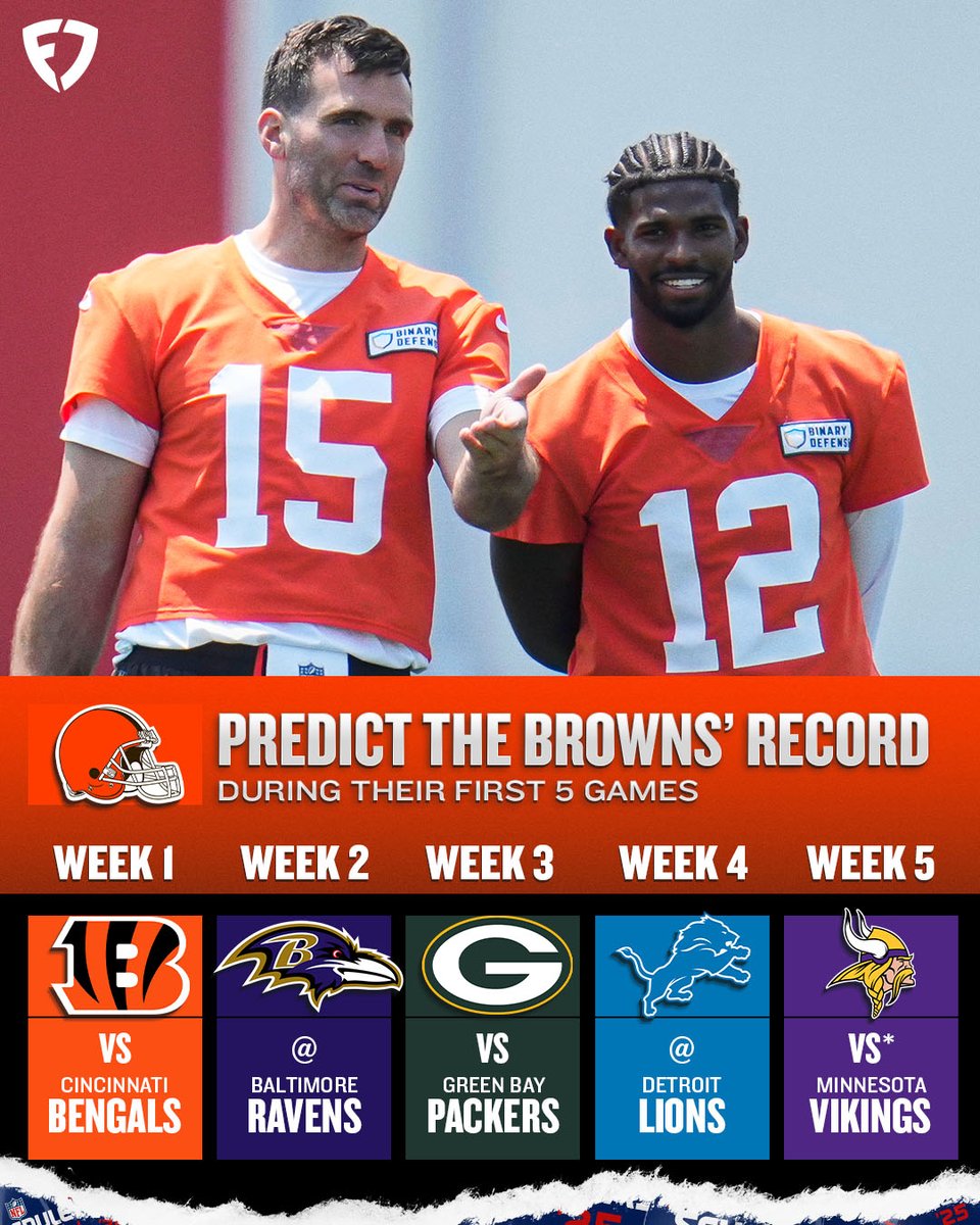 What's the Browns' record after 5 games? 🤔

#NFL | #DawgPound