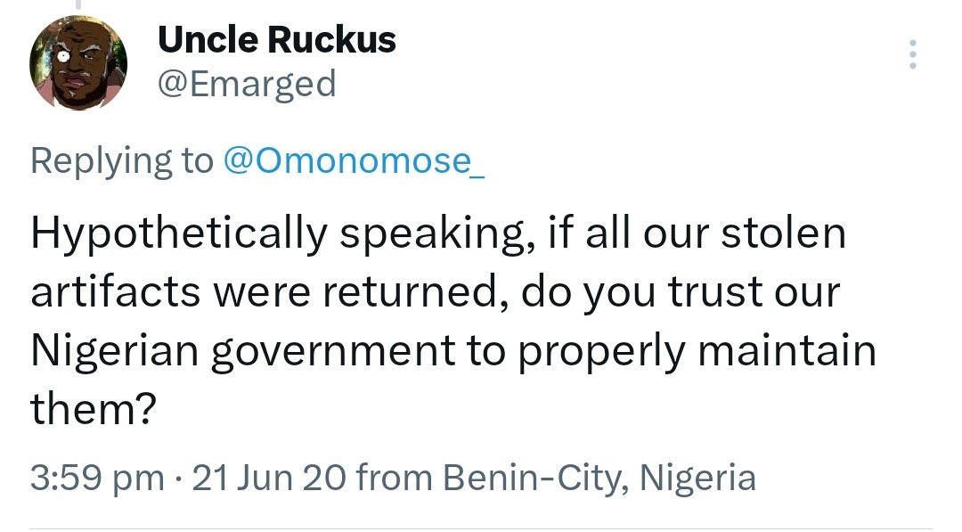 Uncle Ruckus (@emarged) on Twitter photo 
