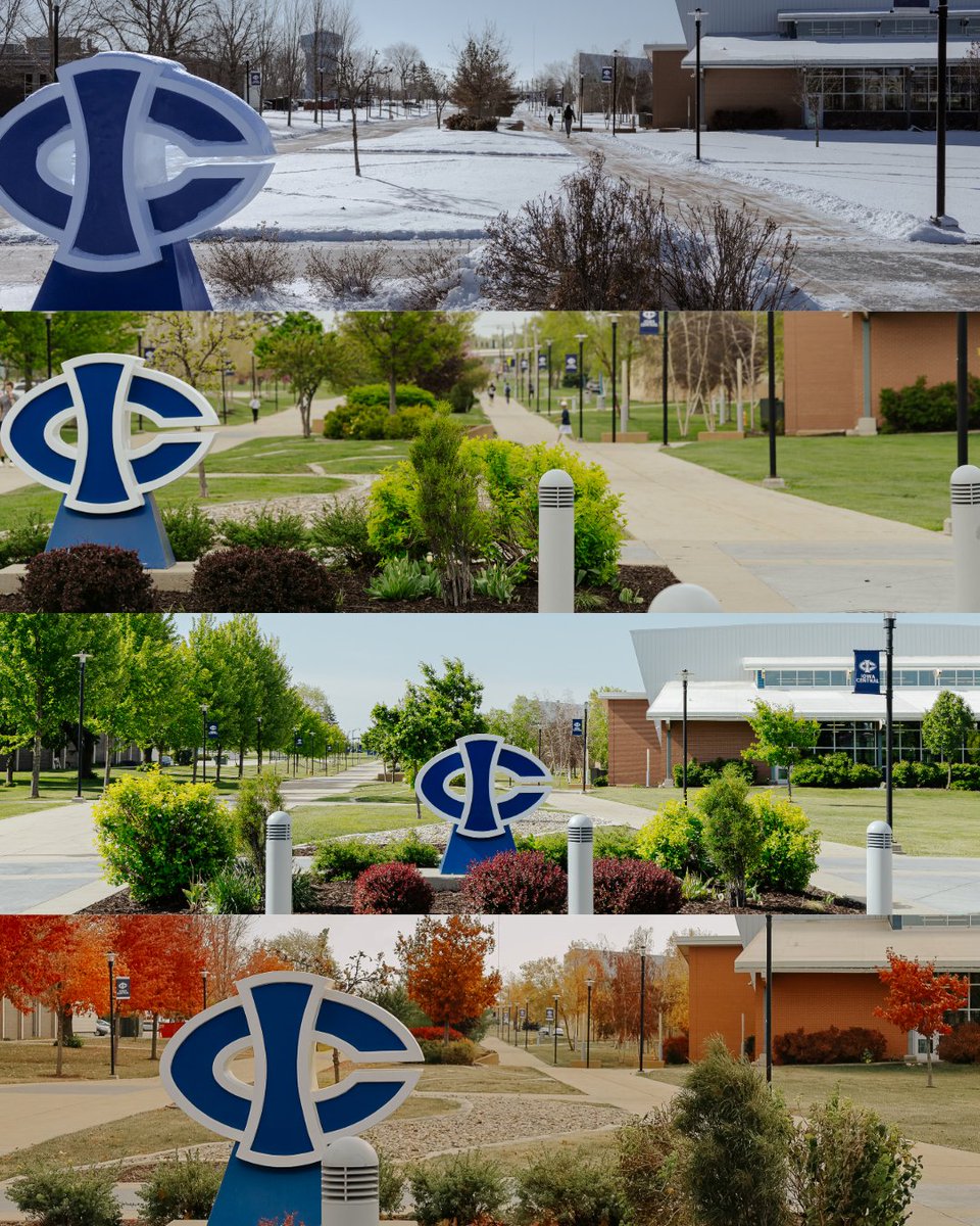 Appreciating the beauty in all seasons 🔱  Happy first day of Summer, Tritons!