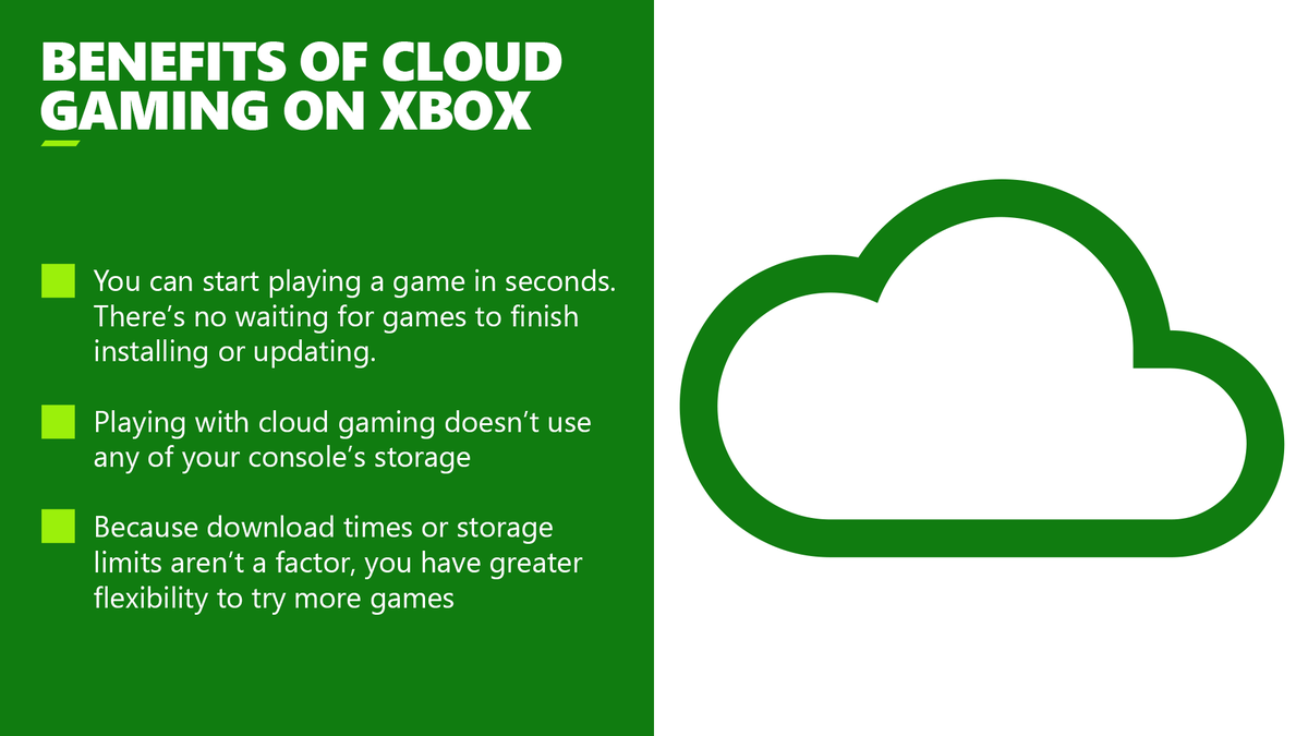 Sometimes we discover our next favorite game in seconds, and sometimes we start playing them in seconds too. 

Get started with cloud gaming on your Xbox console: msft.it/6018SUcOu
