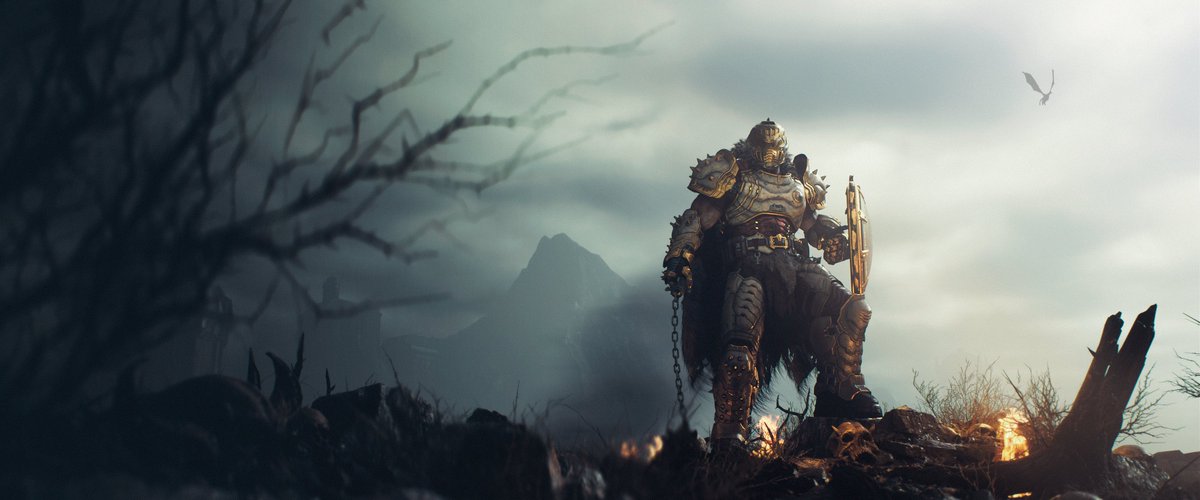 solemist's tweet image. DOOM: The Dark Ages