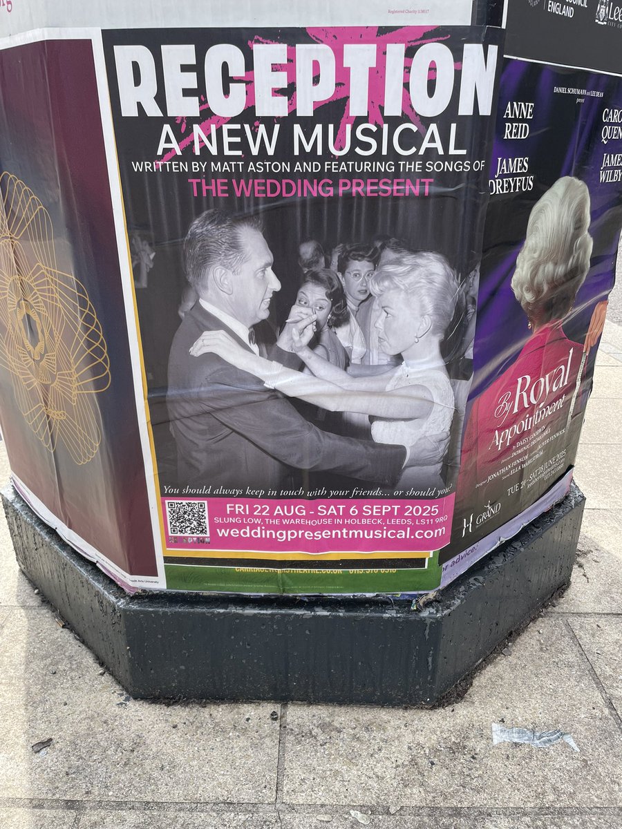Had a Gr8 day…hot, hot, hot but very productive…

new connections
new opportunities partnership collaboration

While waiting for the bus, saw this…checked the QR code &amp; defo one to go and watch!