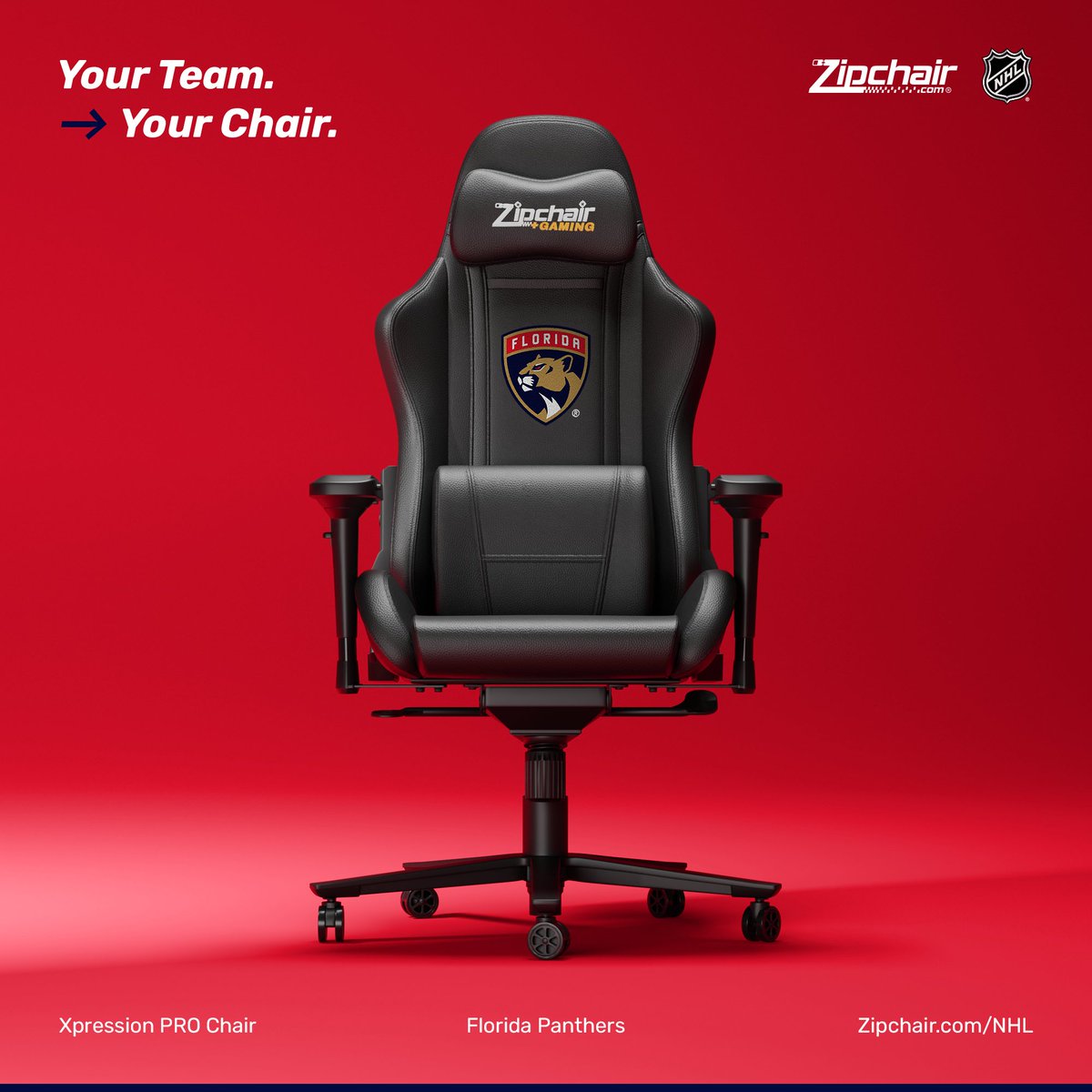 Sit like a champ, game like a champ. #FloridaPanthers