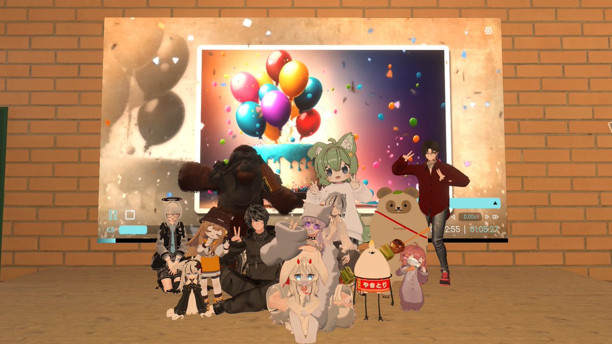 楽しかったで！ありがとう！！！
#VRChat