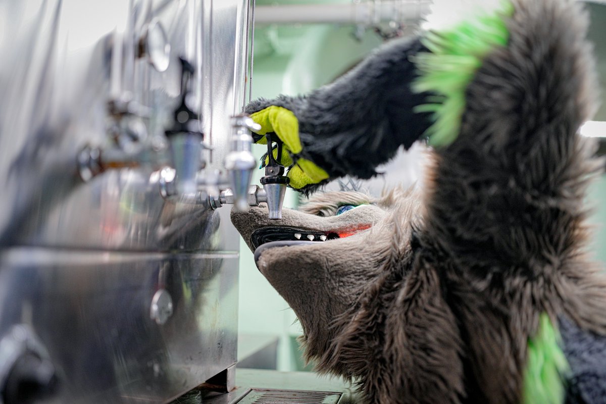 Remember to hydrate, not with boiling water this was a mistake.
#Sergal #FursuitFriday 
📸: <a href="/trixx_rx/">Trix «PAWcon»</a>