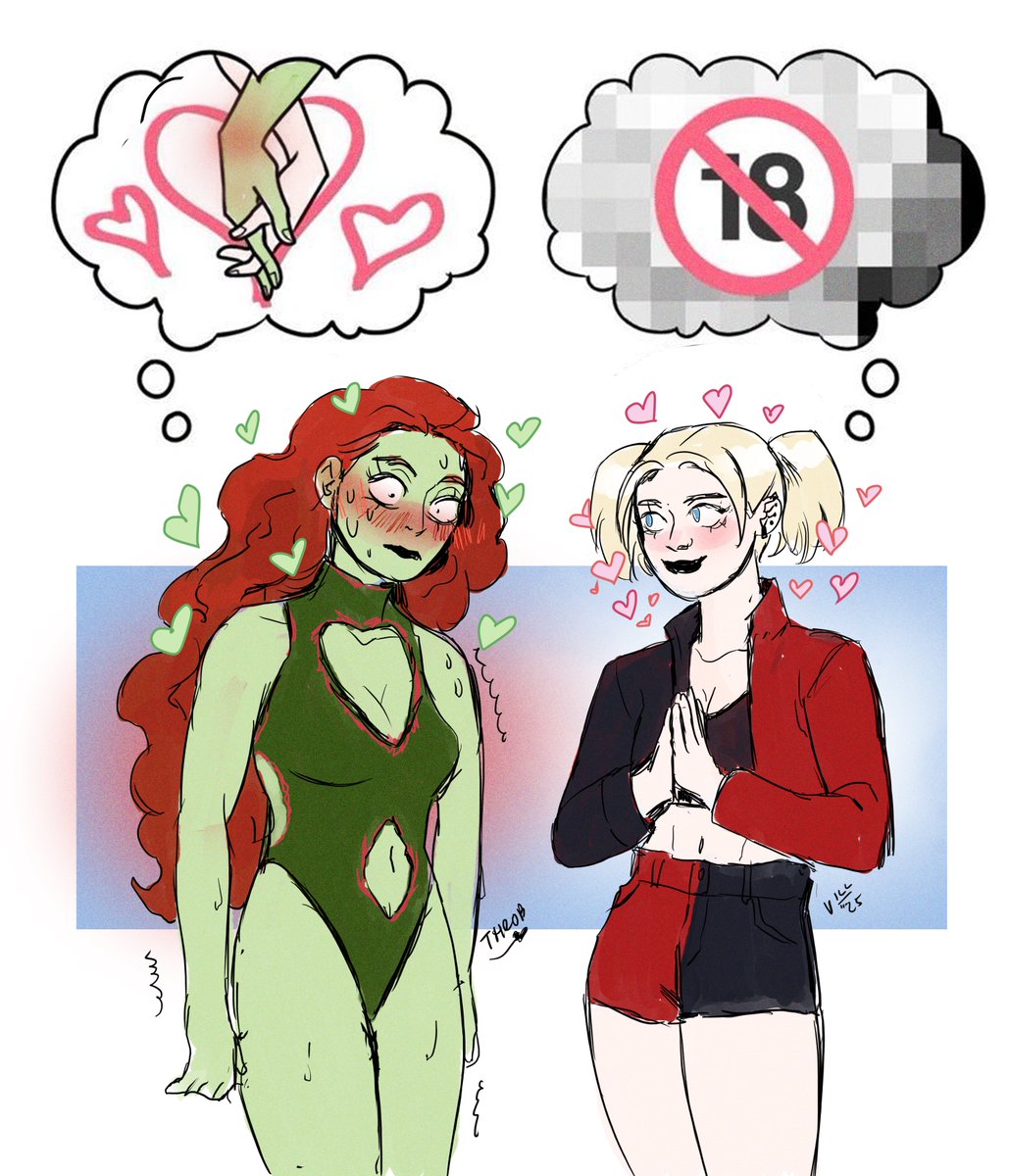 villainpencils's tweet photo. It's also them :-) #harlivy #myartwork https://t.co/6bkxLVb5SP