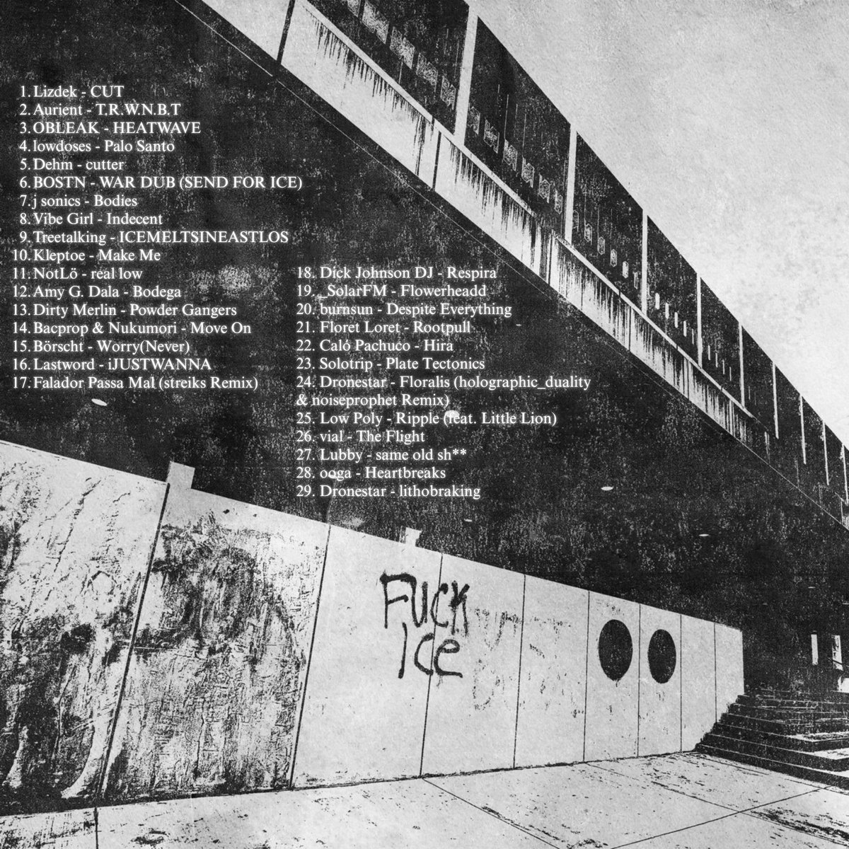 “heatmeltsice” is out now. 

huge thank you to <a href="/KleptoeMusic/">kleppy</a> <a href="/nofucksgavin/">𓆏</a> <a href="/soulfulxnature/">SXN</a> and all the artists that contributed their work to make this happen. 

Best, and Fuck ICE, 
heatmeltsice