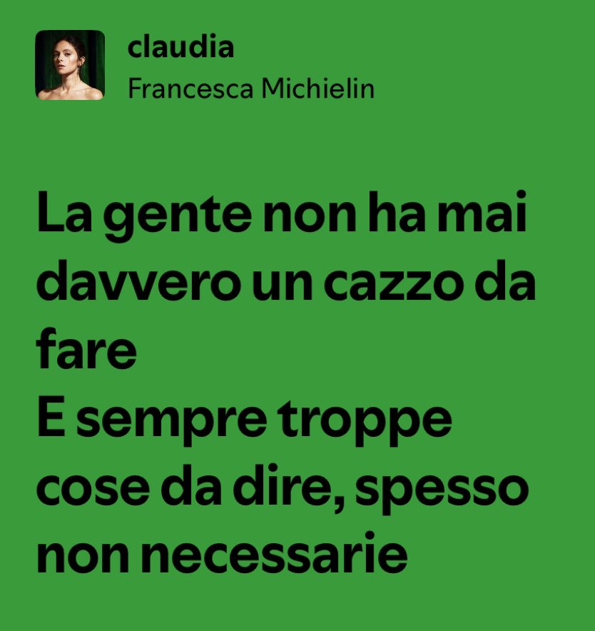 francescacheeks's tweet photo. una delle mie lyricsss di cui vado più fiera, pronta all’uso per ogni evenienza https://t.co/vCFtUWXQB2
