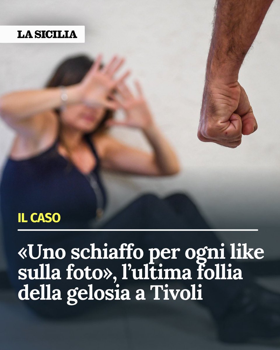 «Uno schiaffo per ogni like sulla foto», l’ultima follia della gelosia a Tivoli

Arrestato un uomo che ha aggredito la compagna per una foto postata sui social

lasicilia.it/italia/uno-sch…