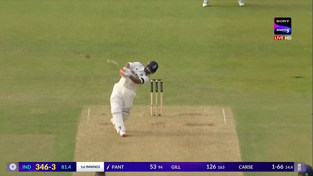 Rishabh Pant 10 balls after the 2nd new ball arrived. 🤣🔥