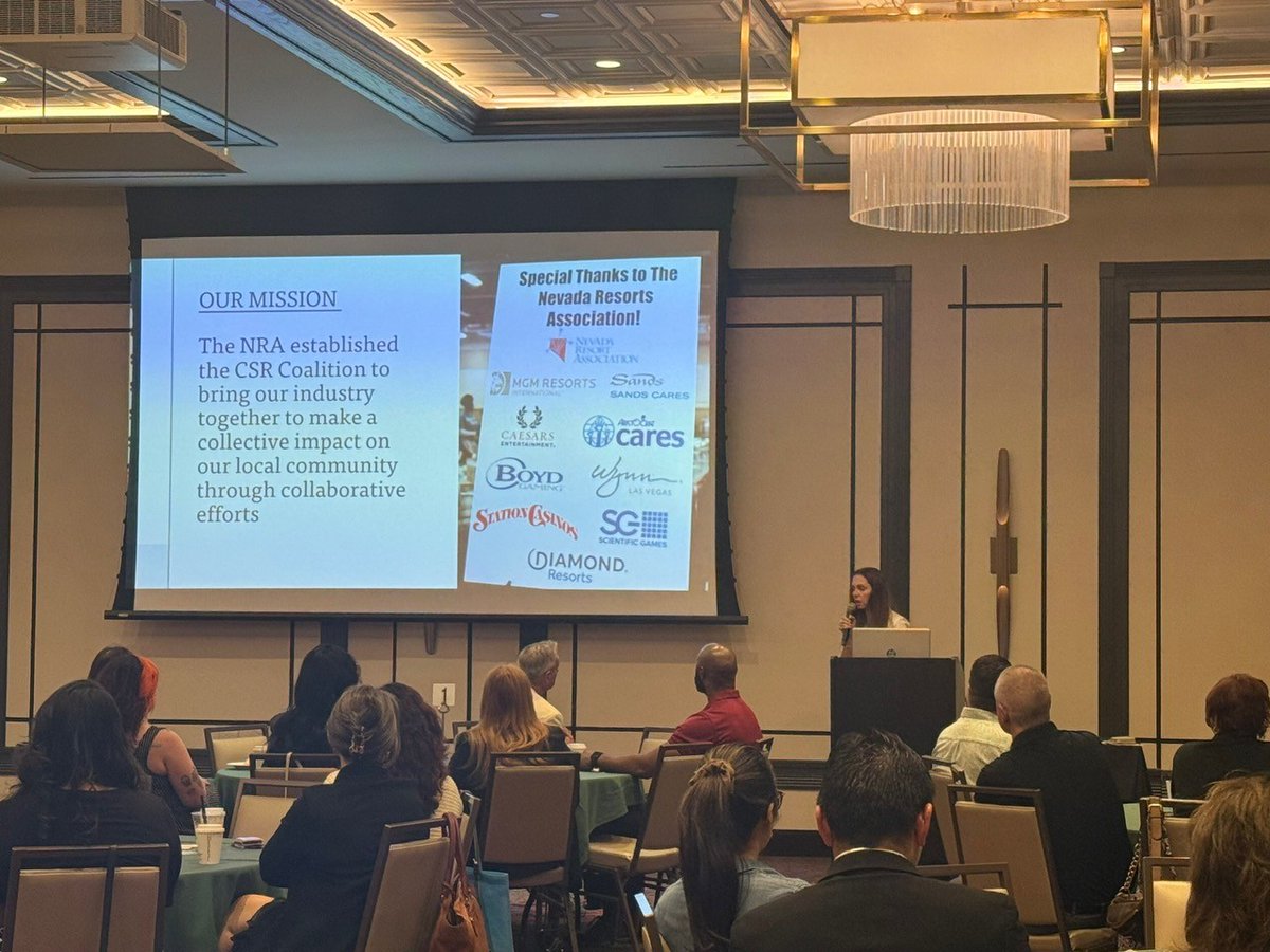 Nevada Resorts (@nevadaresorts) on Twitter photo Our CSR Coalition had an energizing morning full of insightful conversation with local nonprofit leaders during our 2nd Nonprofit Roundtable at <a href="/thecalcasino/">California Hotel & Casino</a> .
Thank you to <a href="/boydgaming/">Boyd Gaming Corp</a> for sponsoring. Our CSR Coalition had an energizing morning full of insightful conversation with local nonprofit leaders during our 2nd Nonprofit Roundtable at <a href="/thecalcasino/">California Hotel & Casino</a> .
Thank you to <a href="/boydgaming/">Boyd Gaming Corp</a> for sponsoring.