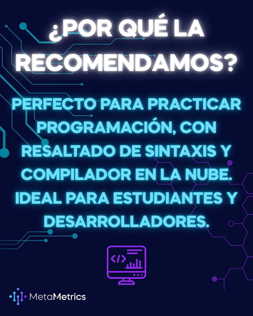 MetaMetricsMx's tweet image. Dcoder: App para programar en móvil 📱
✅ +50 lenguajes
✅ Compila en la nube
✅ Ideal para devs y estudiantes
#Dcoder #Programación #Tech