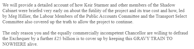 HS2 Corruption      

Enough is enough - Michael Gross letter to Heidi Alexander     
hs2-corruption.org.uk/wp-content/upl…