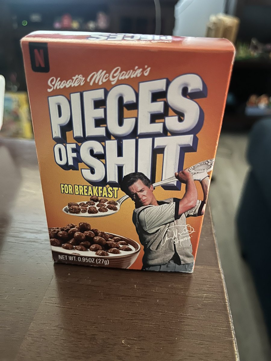 I’m being told <a href="/netflix/">Netflix</a> is handing these out at Fanatics Fest. Hilarious.