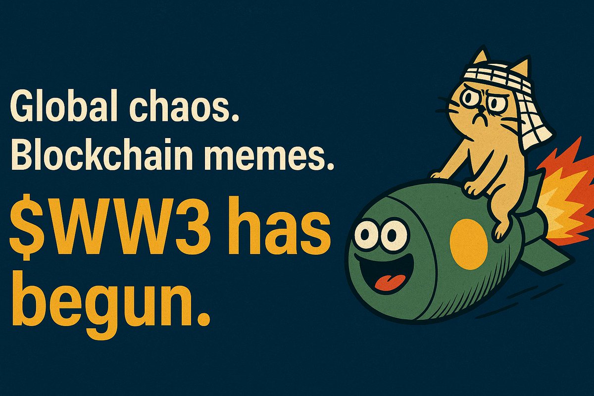 Degen Alert – $WW3 tweet media