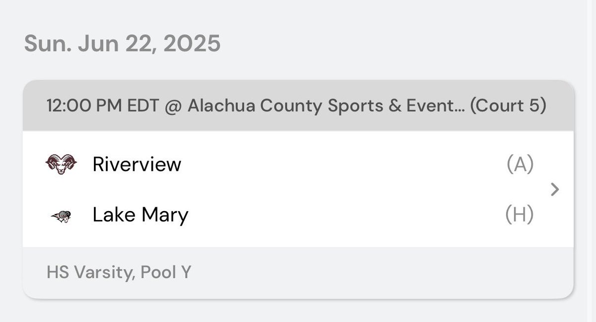 Here is my schedule for the weekend at the FABC Showcase with <a href="/theview_bball/">Riverview Boys Basketball</a>