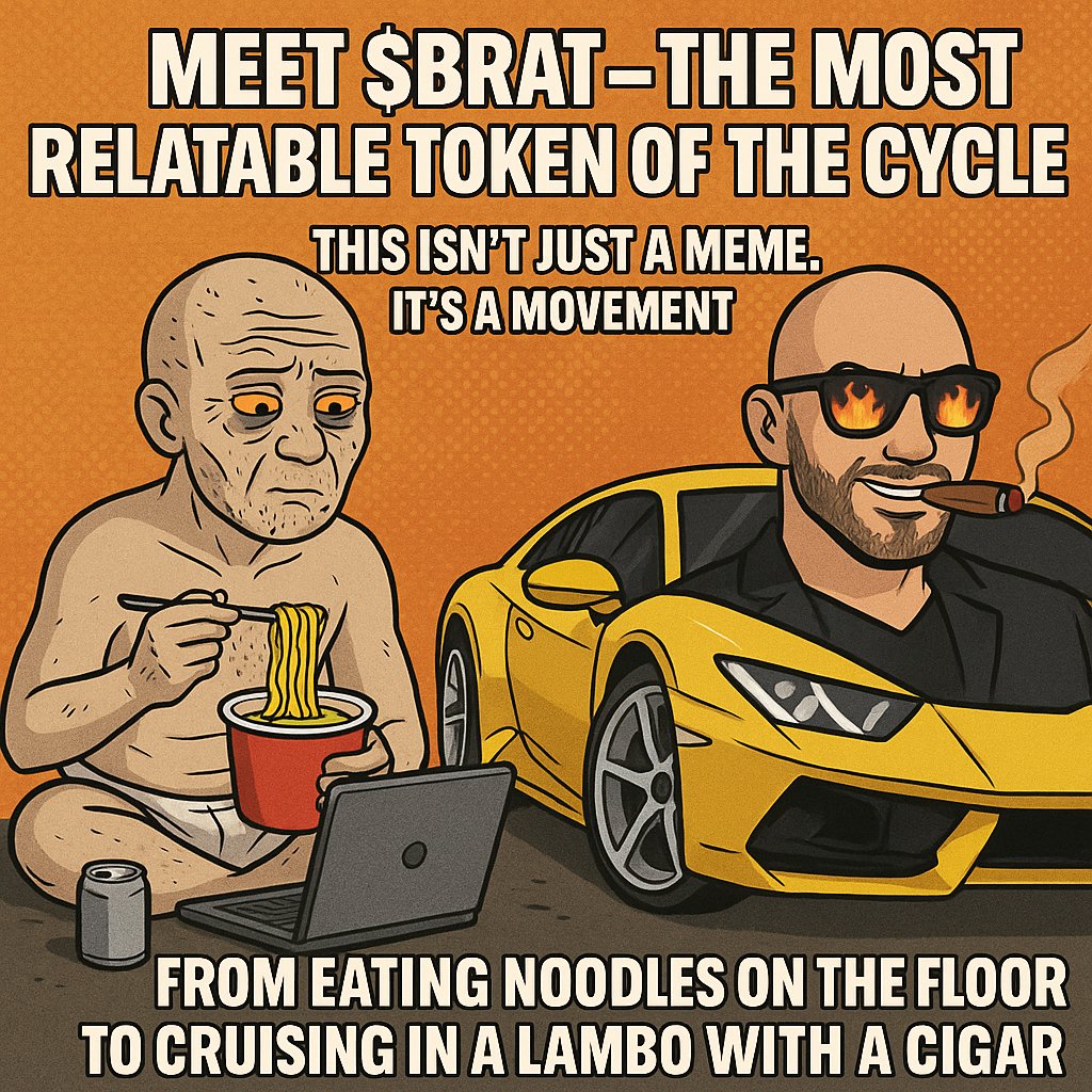 $BRAT | From Bich to Boss tweet media