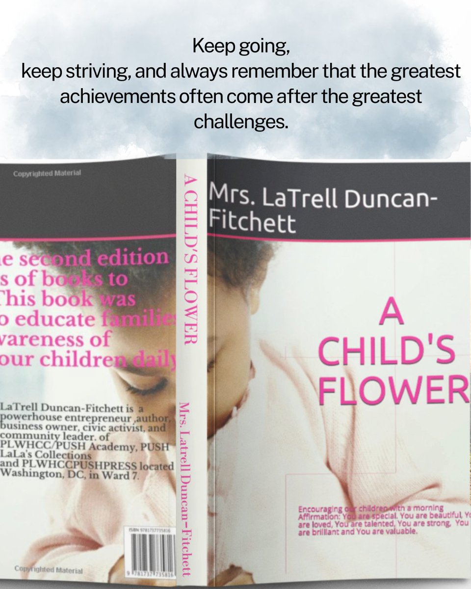 URLinkPM's tweet image. Diversity is our strength, and every child deserves to feel valued.
Mrs. LaTrell Duncan-Fitchett encourages cultural awareness, kindness, and open communication. 

amzn.to/3ZBrtxq

#AChildsFlower #DiversityAndUnity #EmpowerYoungLeaders #GlobalKindness