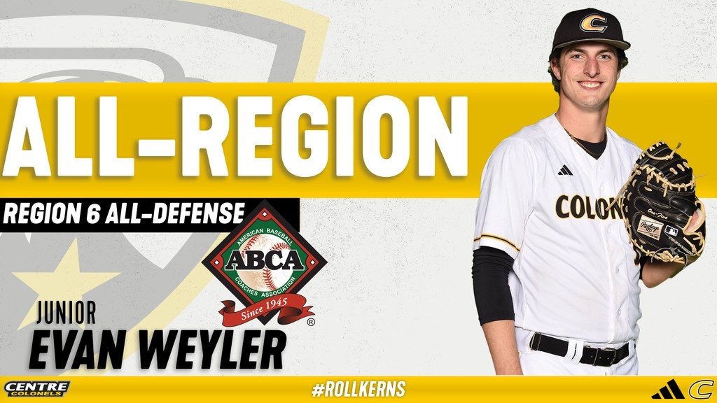 Centre Colonels (@centreathletics) on Twitter photo ⚾️ | More postseason honors for <a href="/CentreBaseball/">Centre Baseball</a> as Evan Weyler has been named to the Region 6 All-Defensive squad! #RollKerns centrecolonels.com/news/2025/6/20… ⚾️ | More postseason honors for <a href="/CentreBaseball/">Centre Baseball</a> as Evan Weyler has been named to the Region 6 All-Defensive squad! #RollKerns centrecolonels.com/news/2025/6/20…